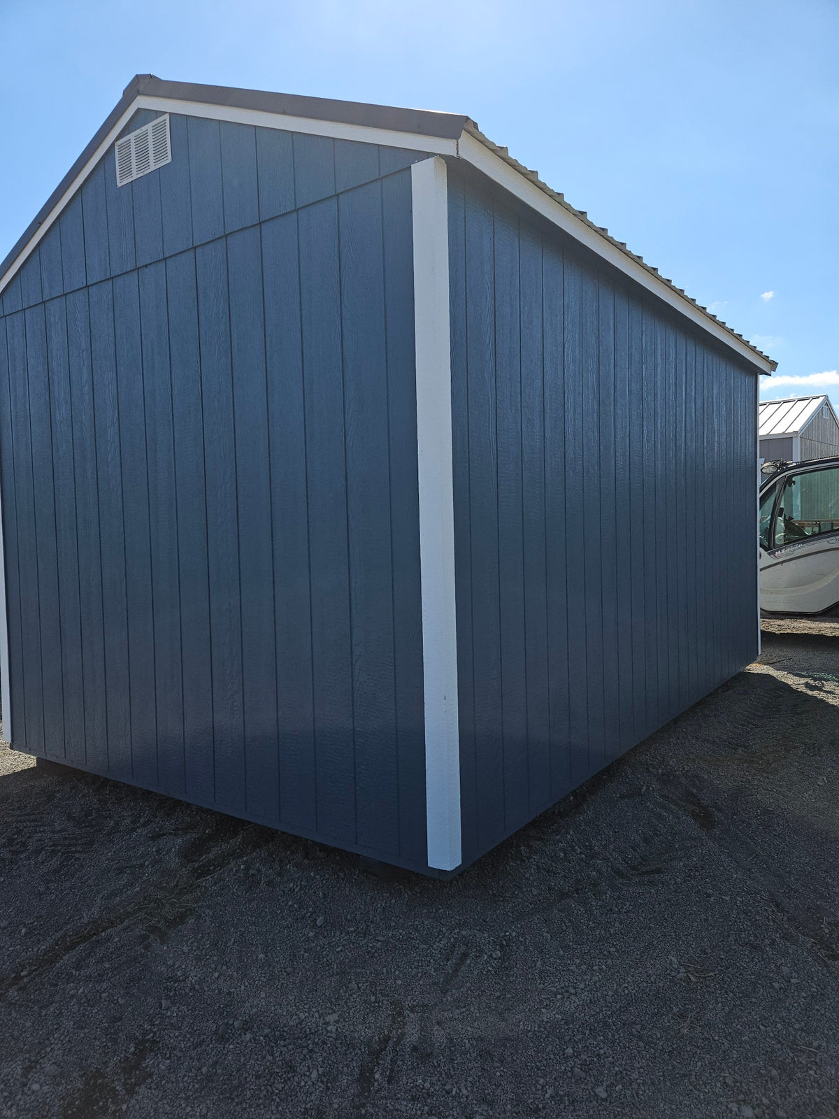 10x16 Utility Shed in stock at Old Hickory Buildings of Erin (back)