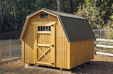 Old Hickory Barn (Non-Lofted) – custom order from Old Hickory Buildings of Erin