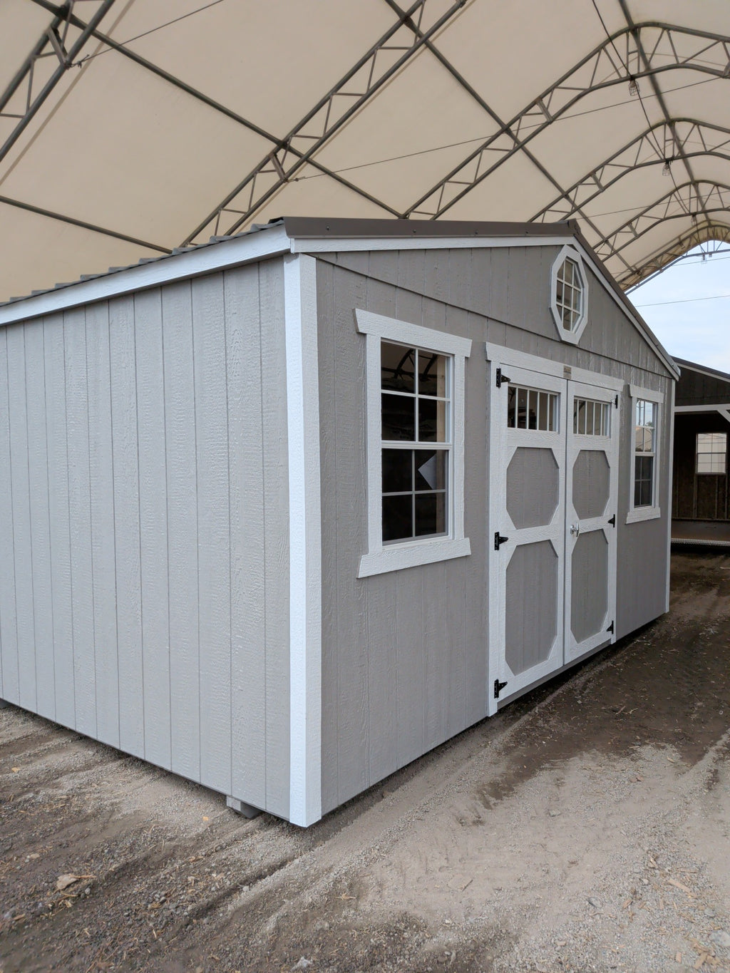 10x16 Side Gable in stock at Old Hickory Buildings of Erin (front)