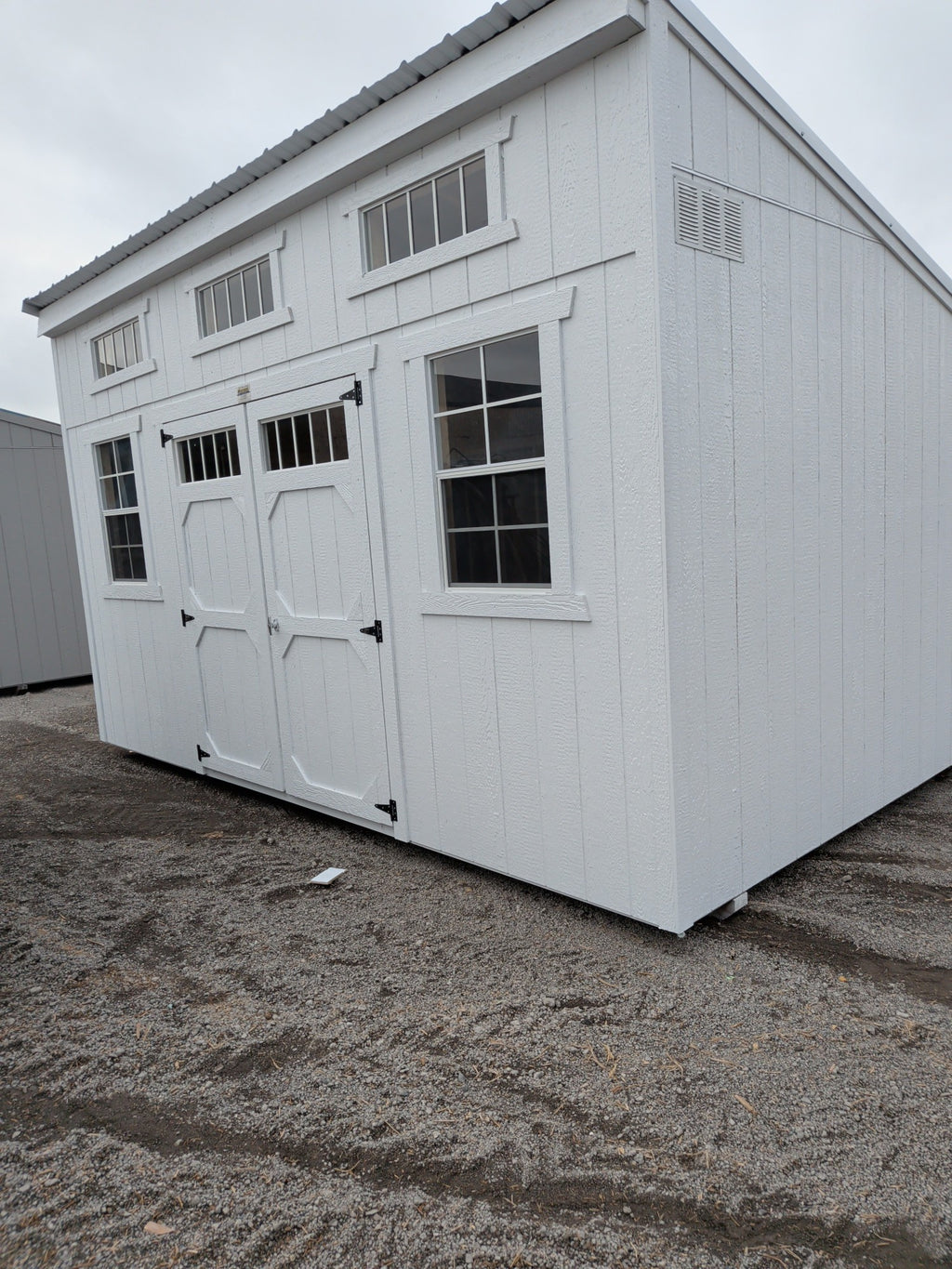 10x16 Studio in stock at Old Hickory Buildings of Erin (front)