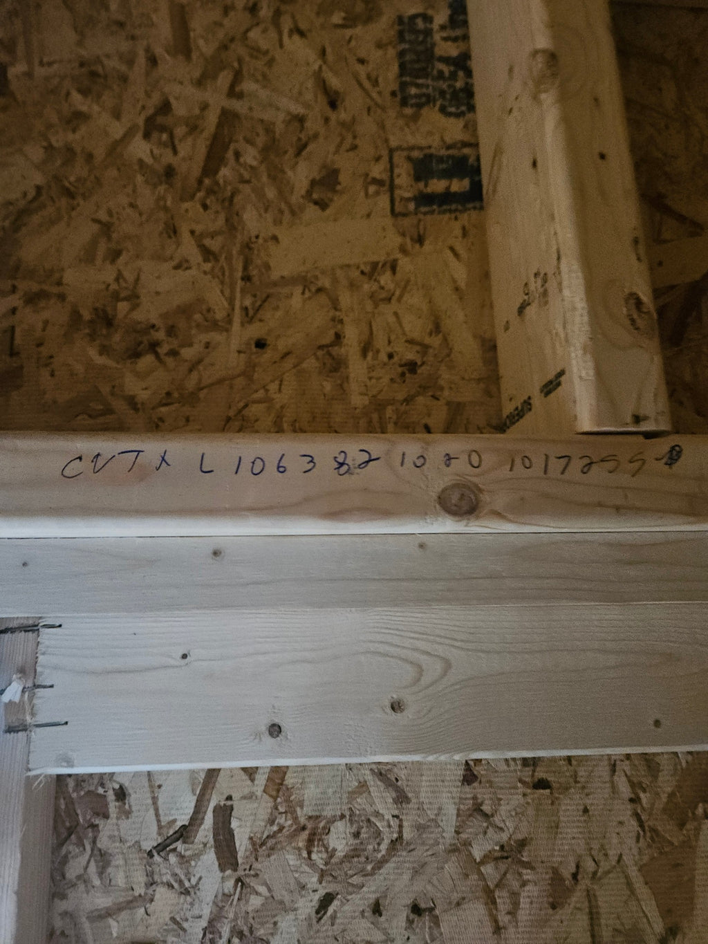 10x20 Utility Shed in stock at Old Hickory Buildings of Erin (inside)