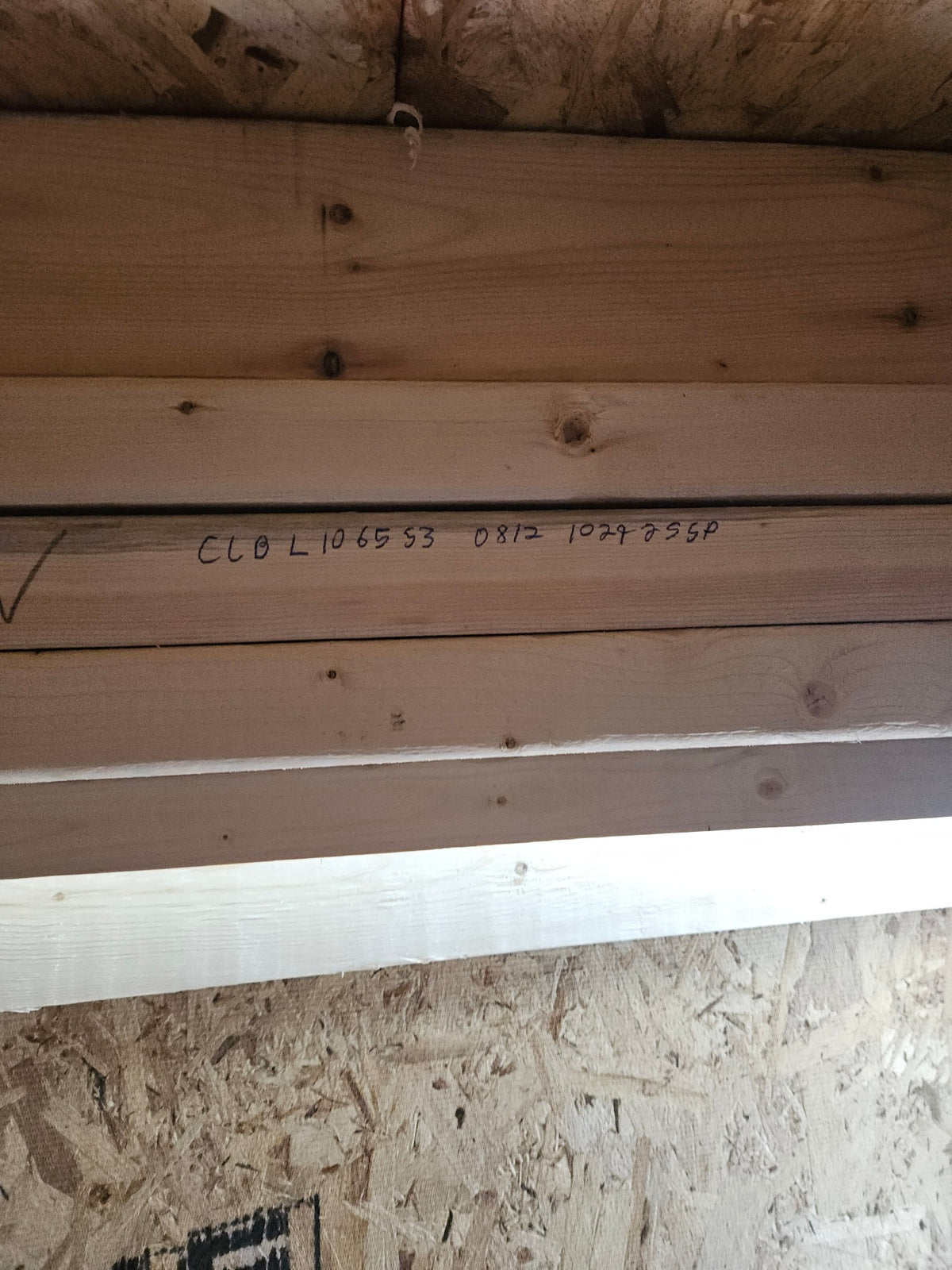 8x12 Lofted Barn in stock at Old Hickory Buildings of Erin (inside)