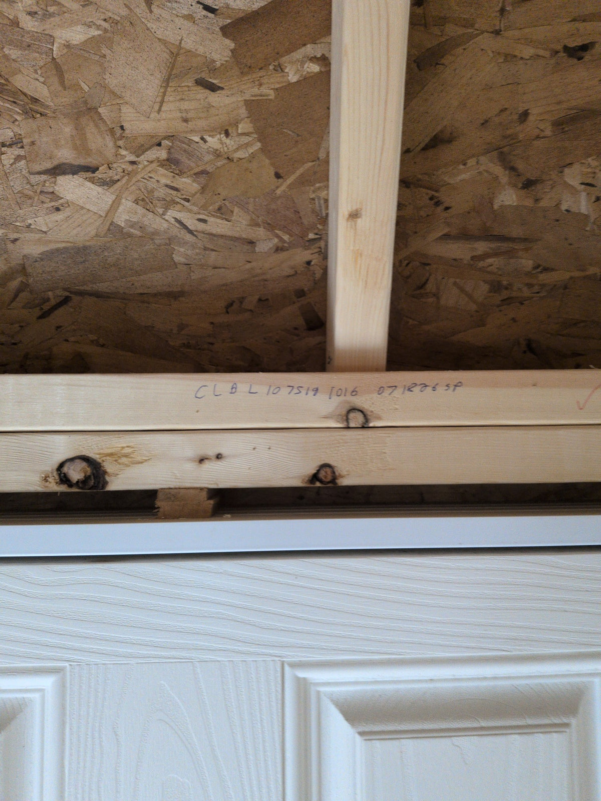 10x16 Lofted Barn in stock at Old Hickory Buildings of Erin (inside)