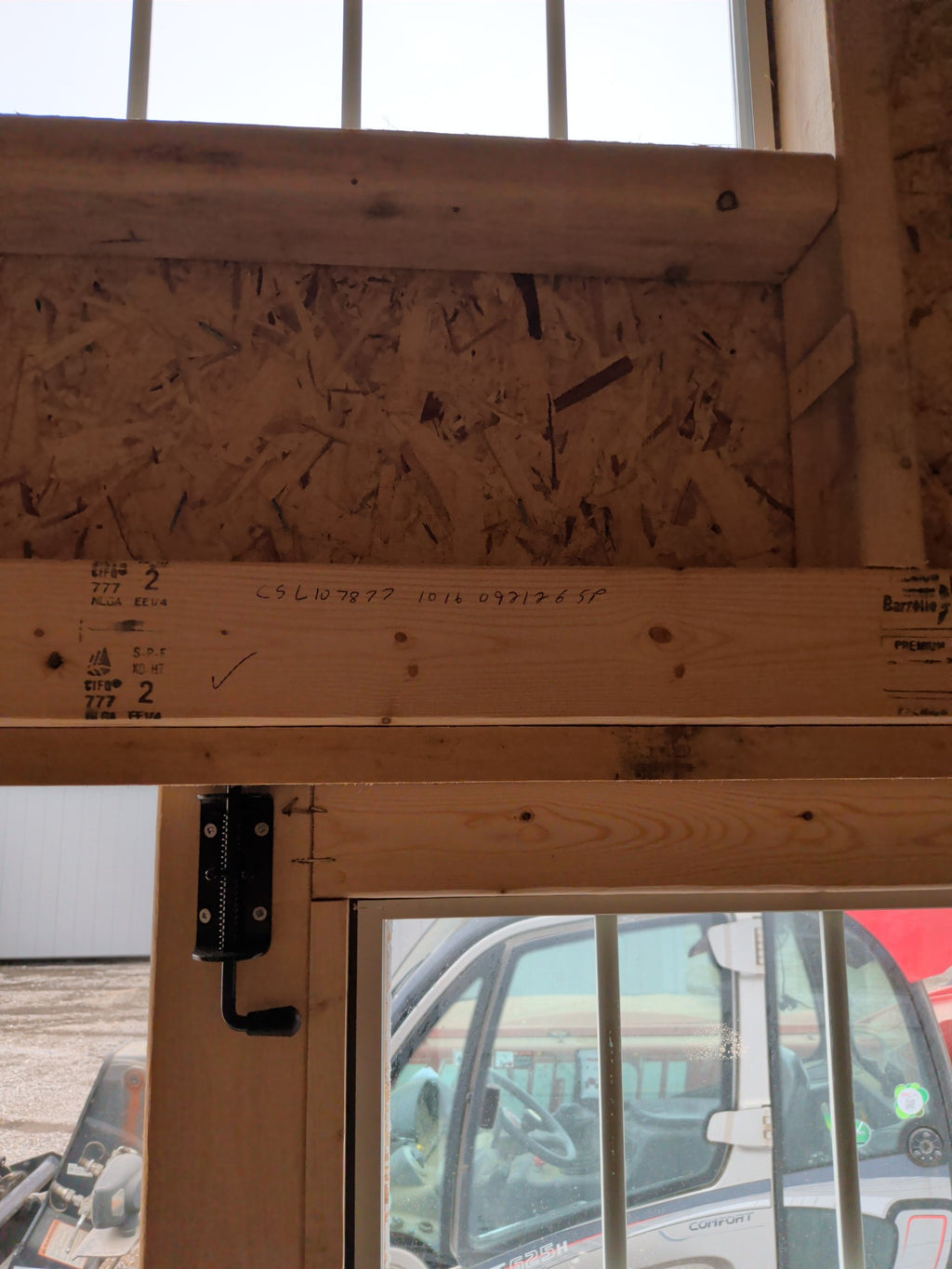 10x16 Studio in stock at Old Hickory Buildings of Erin (inside)