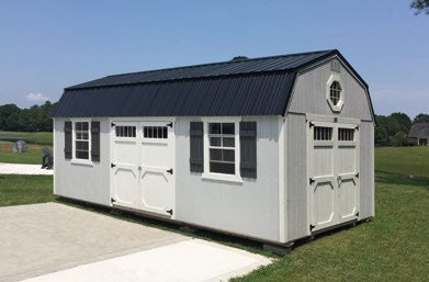 Old Hickory Lofted Barn – custom order from Old Hickory Buildings of Erin