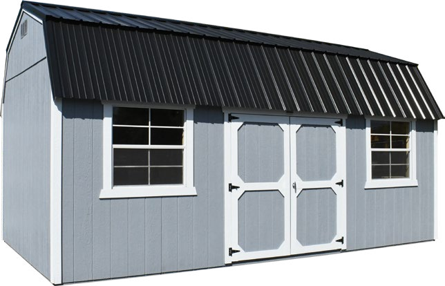 Old Hickory Lofted Barn – custom order from Old Hickory Buildings of Erin