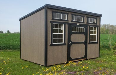 Old Hickory Single Slope – custom order from Old Hickory Buildings of Erin
