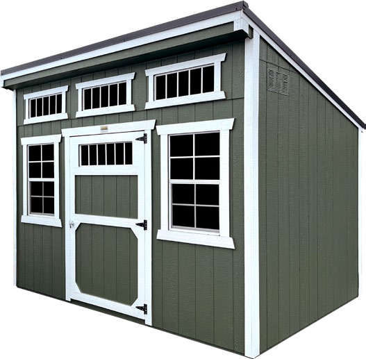 Old Hickory Single Slope – custom order from Old Hickory Buildings of Erin