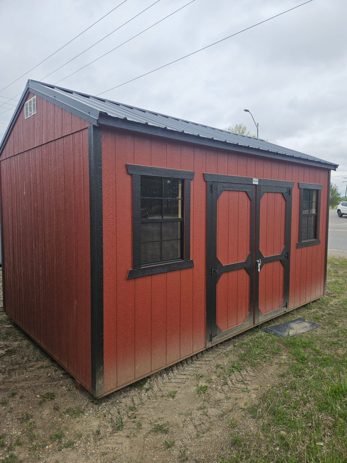 10x16 Utility Shed in stock at Old Hickory Buildings of Erin (photo)
