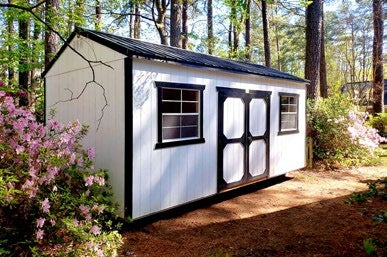 Old Hickory Utility Shed – custom order from Old Hickory Buildings of Erin