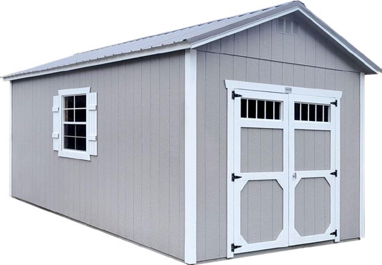 Old Hickory Utility Shed – custom order from Old Hickory Buildings of Erin